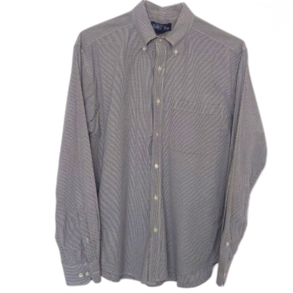 Men's Bundle Lot of 4 Long Sleeve Dress Shirts Medium Chaps Joseph Abboud - Picture 9 of 16